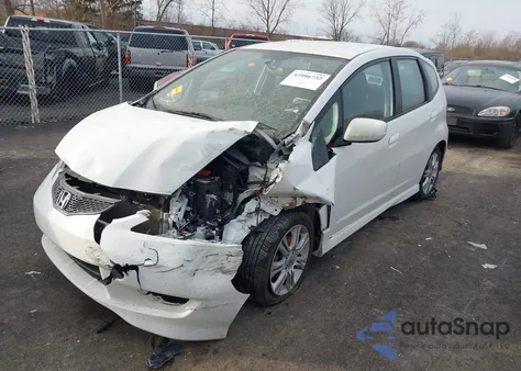 2010 Honda Fit Sport from USA, damaged, VIN JHMGE8H43AS019295